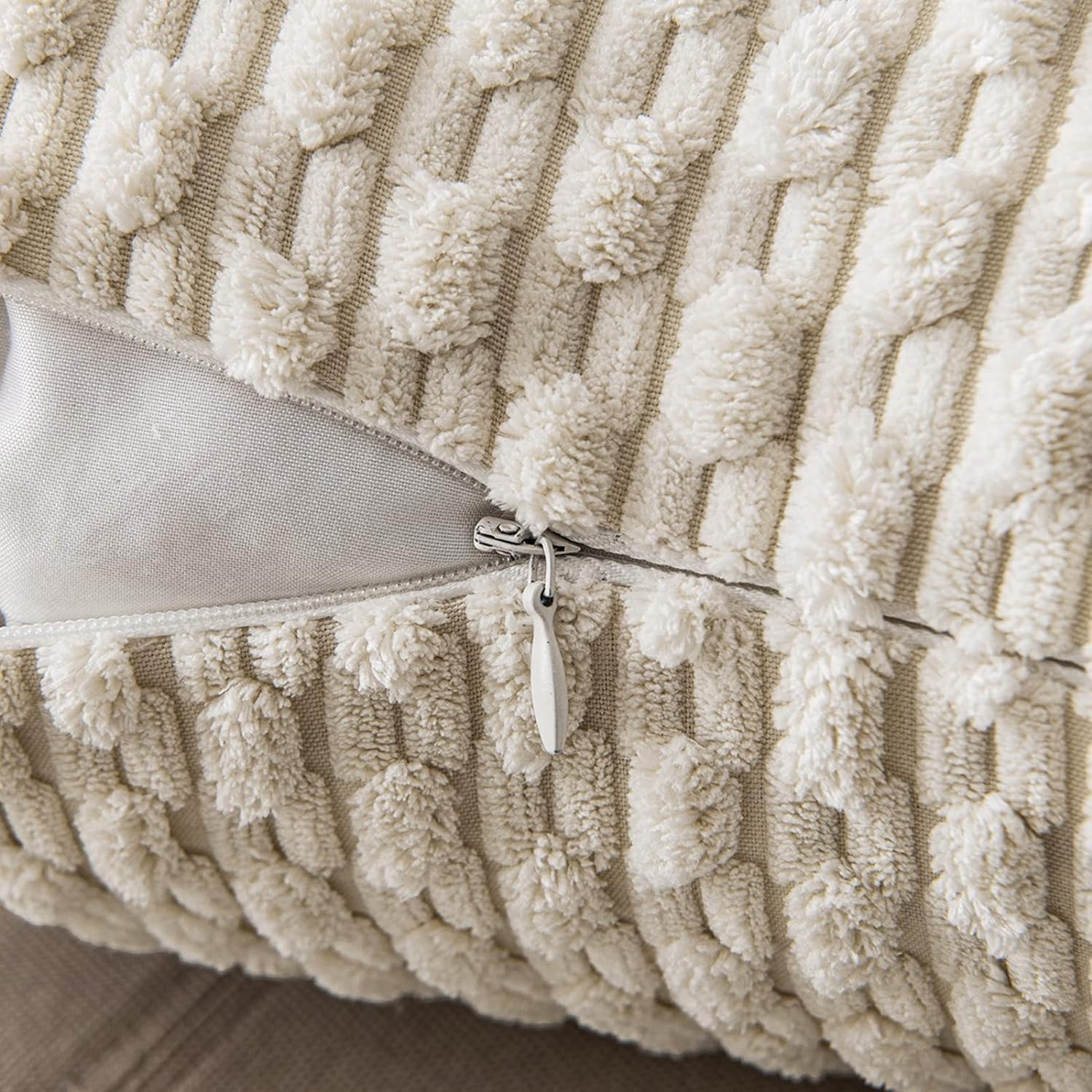 Striped Throw Pillow Cover 18x - Pillow Insert 18X18 review and price