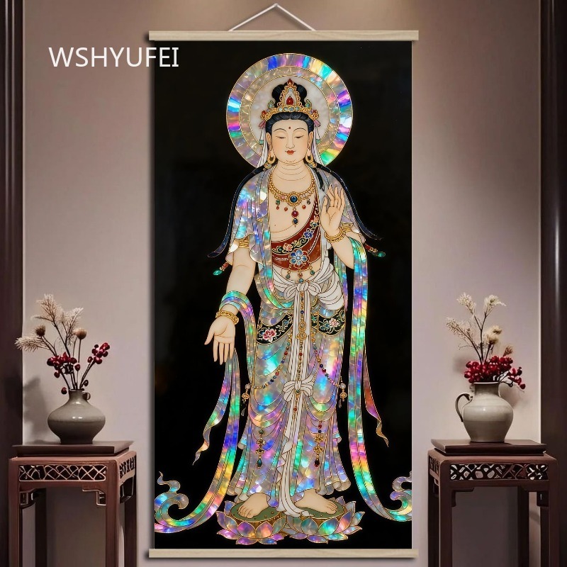 Chinese Style Buddhist Guanyin - Home Textiles Usa review and price