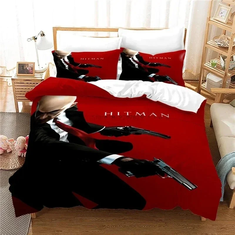 Hitman Killer 3D Bedding Set P - Home Textiles Sale review and price