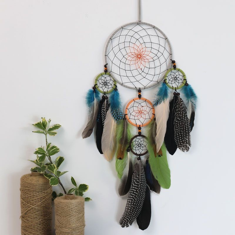 Vintage Multi-Circle Feather D - Home Textiles Usa review and price