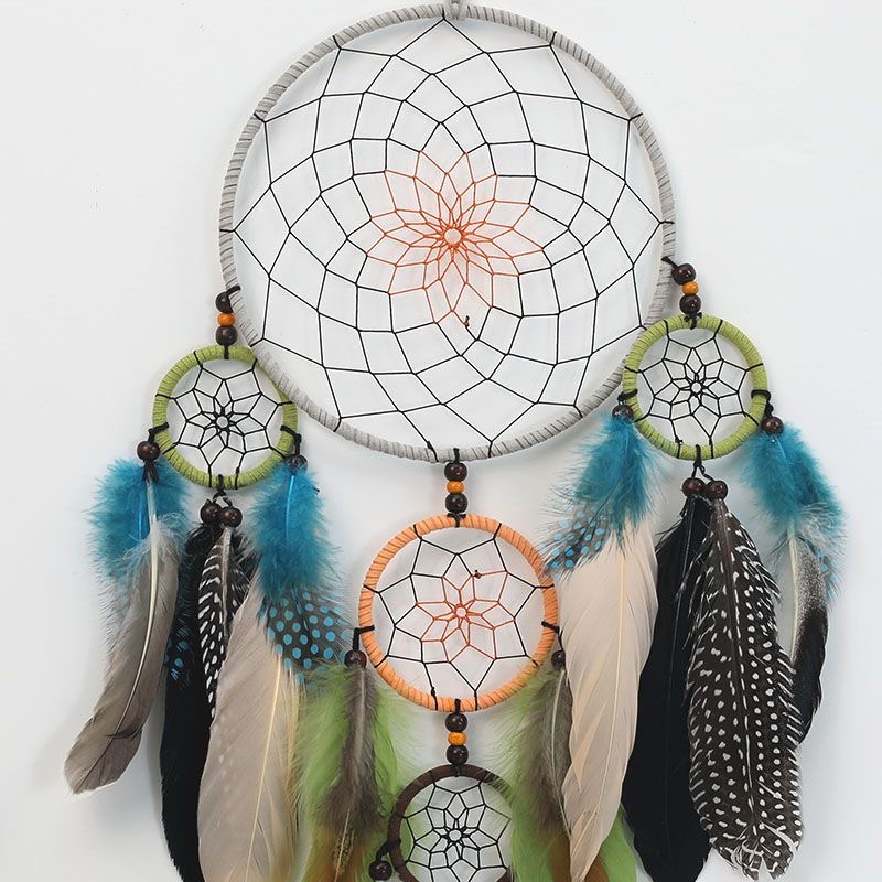 Vintage Multi-Circle Feather D - Home Textiles Usa review and price